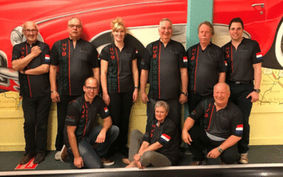 HVB Support in de nieuwe bowlingshirts!